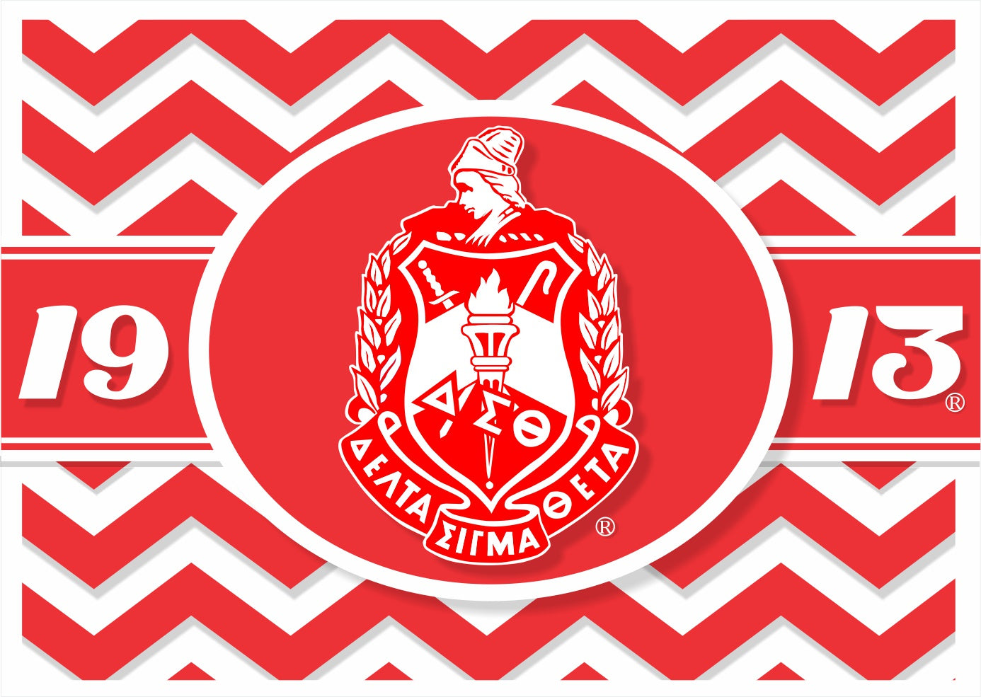 Delta Sigma Theta Greek Sorority Stationary