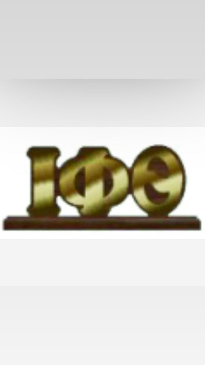 Iota Desktop Letters with Color Base – The Yard Collective