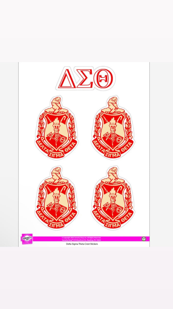 Delta Crest Sticker Sheet – The Yard Collective