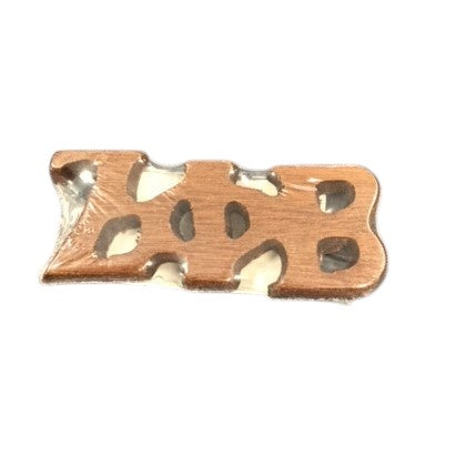 Zeta Large Wood Greek Pin – The Yard Collective