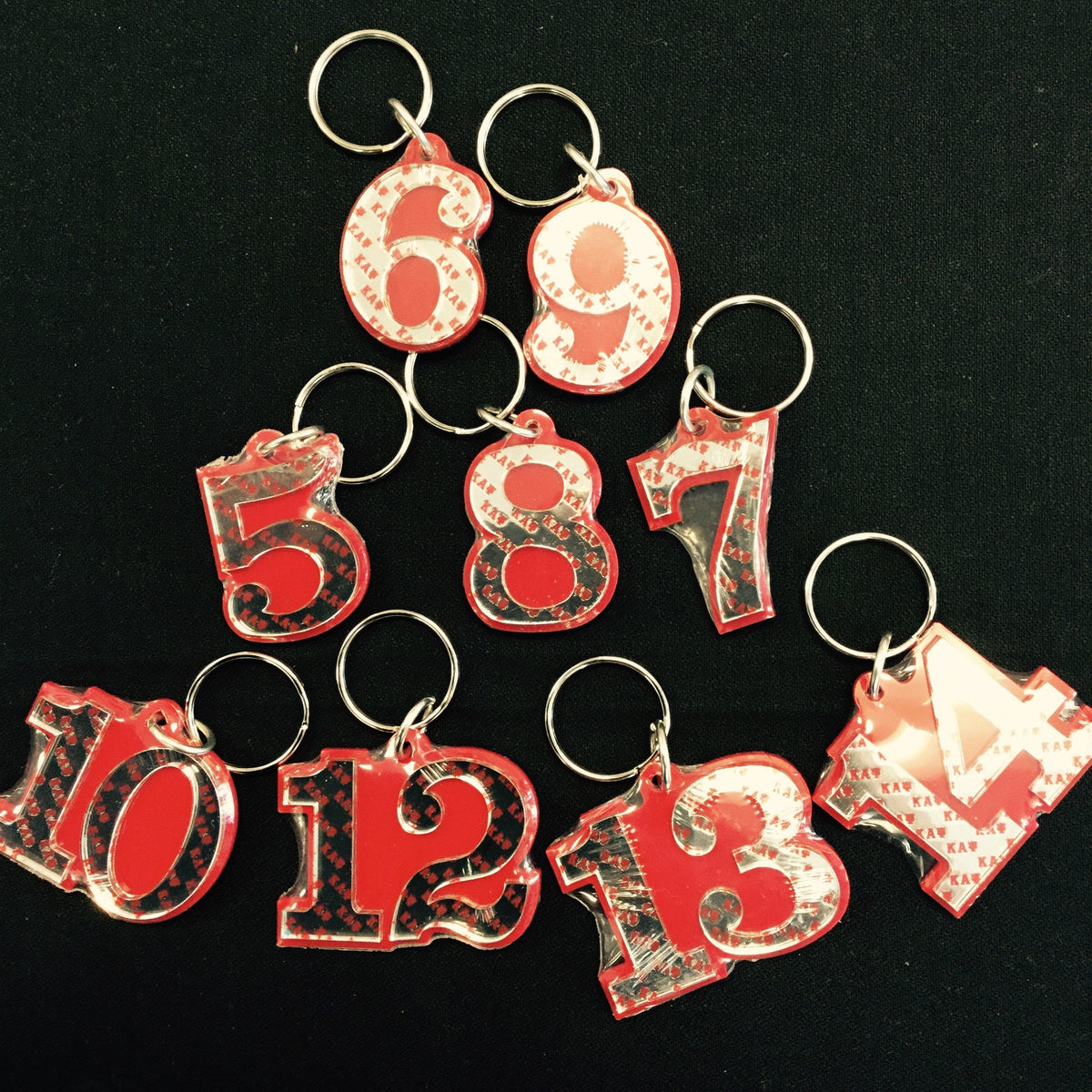 Kappa Single Number Keychain – The Yard Collective