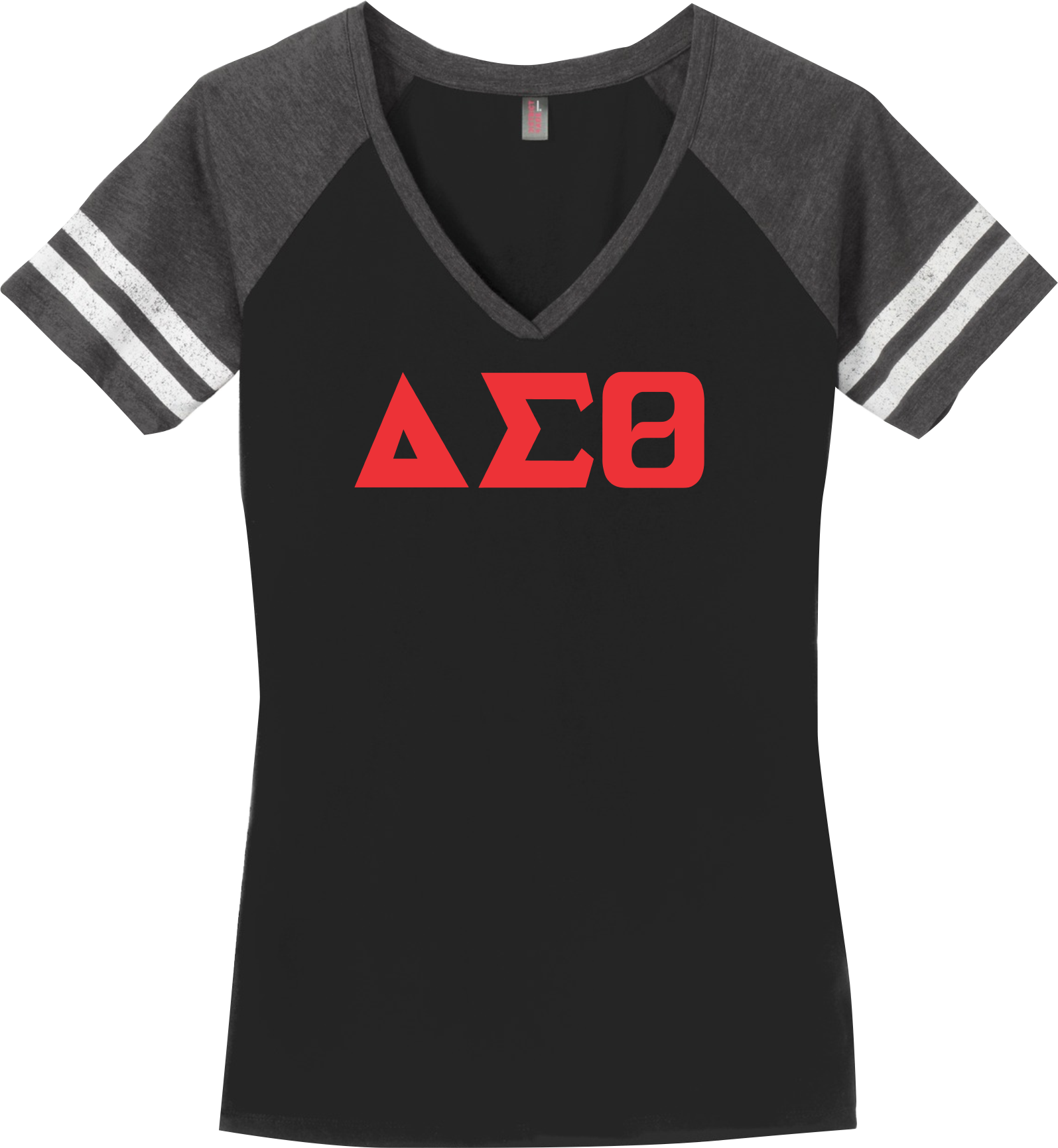 Delta Sigma Theta Greek Sorority Vneck Shirt